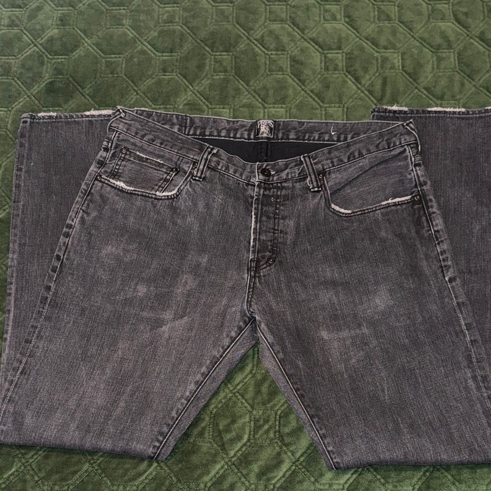 PRPS Dark Gray Straight Jeans